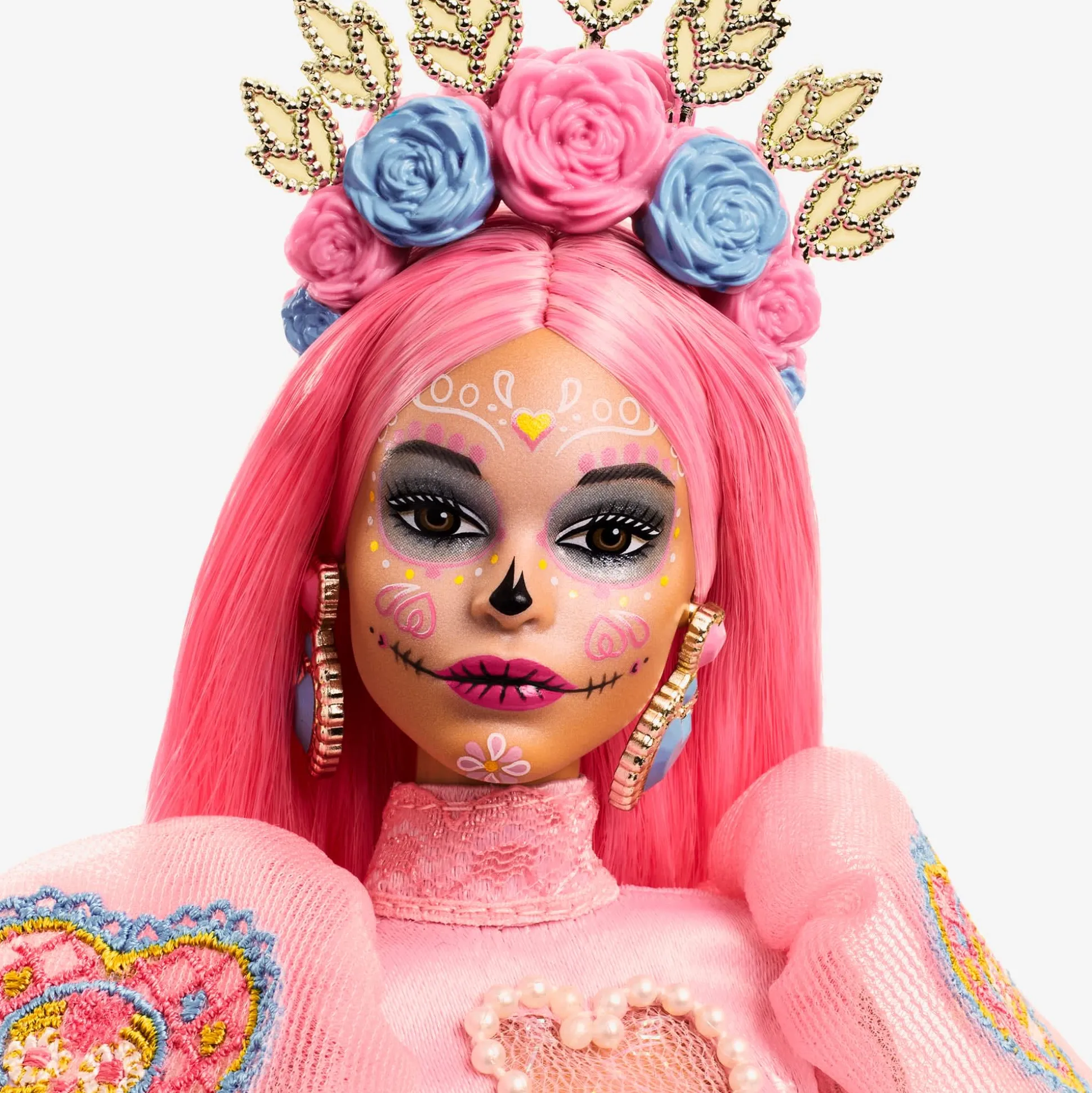 2023 Día De Muertos Barbie x Pink Magnolia Doll