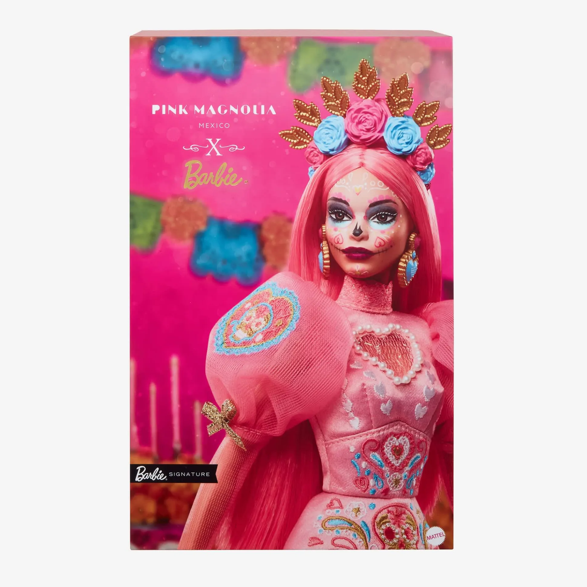 2023 Día De Muertos Barbie x Pink Magnolia Doll