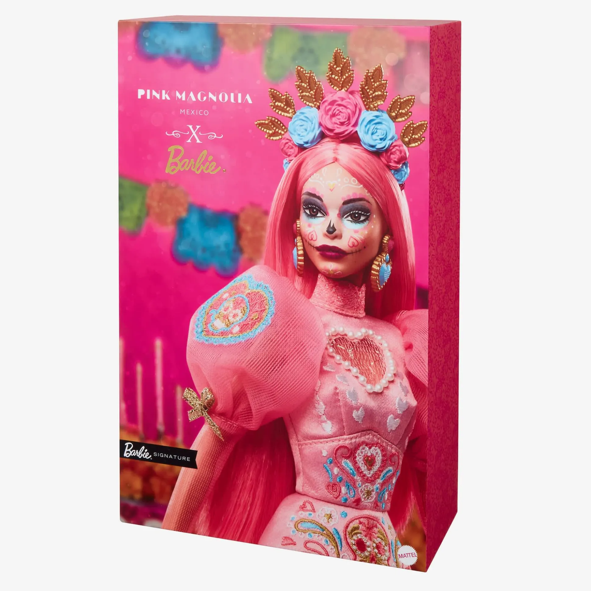 2023 Día De Muertos Barbie x Pink Magnolia Doll