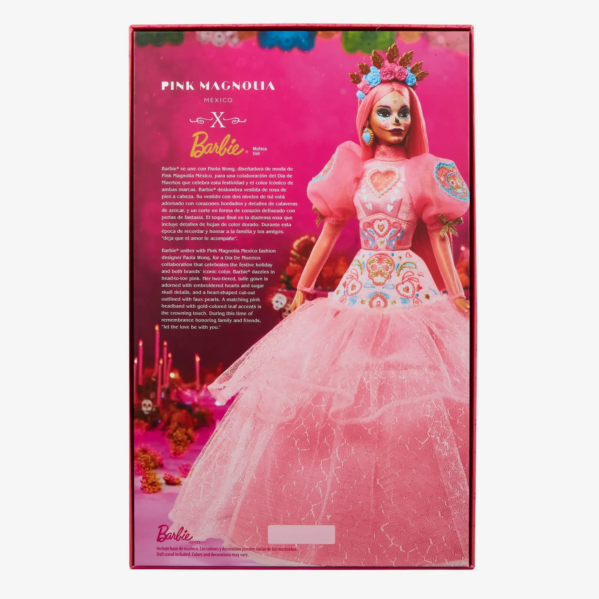 2023 Día De Muertos Barbie x Pink Magnolia Doll
