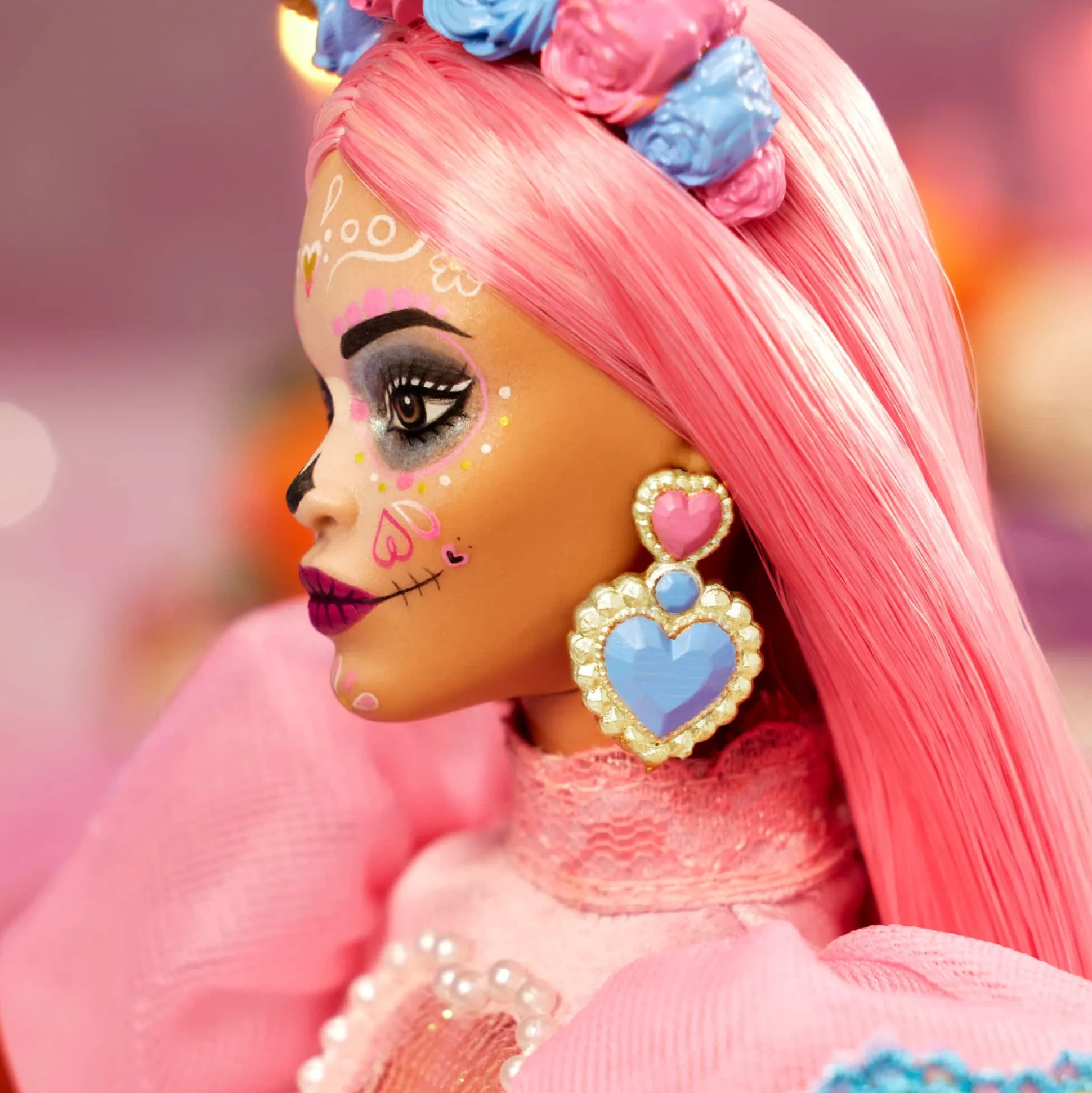 2023 Día De Muertos Barbie x Pink Magnolia Doll