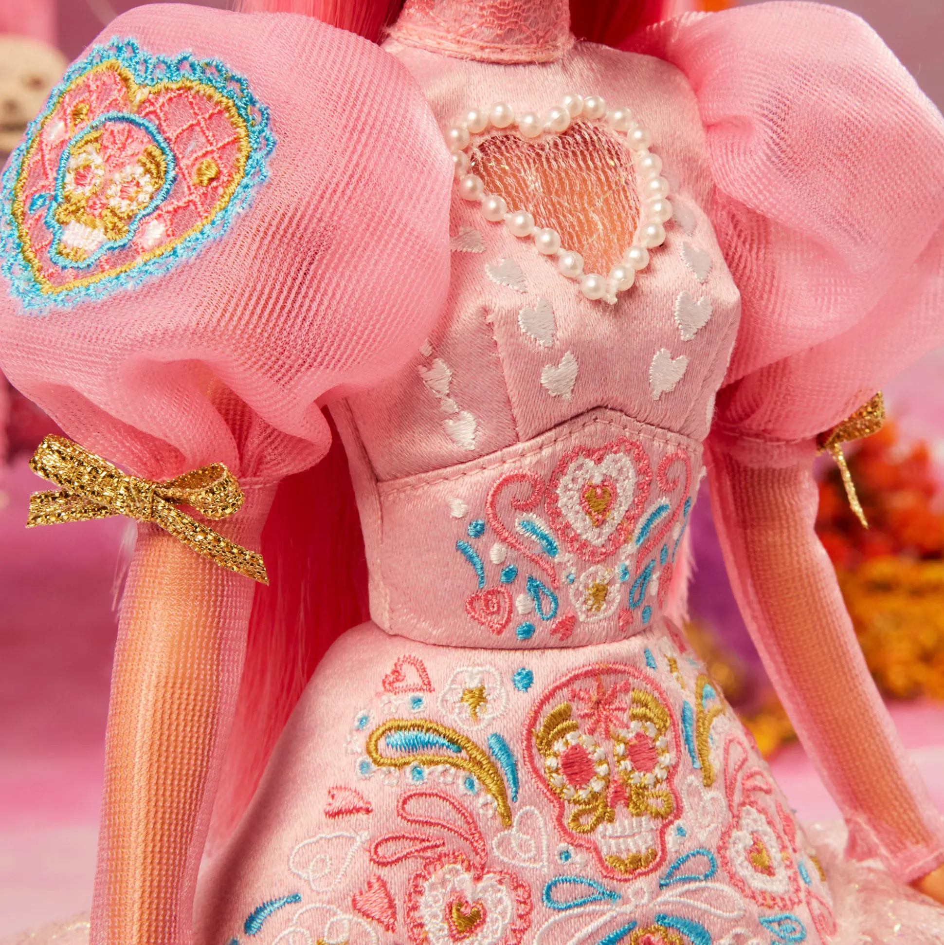 2023 Día De Muertos Barbie x Pink Magnolia Doll