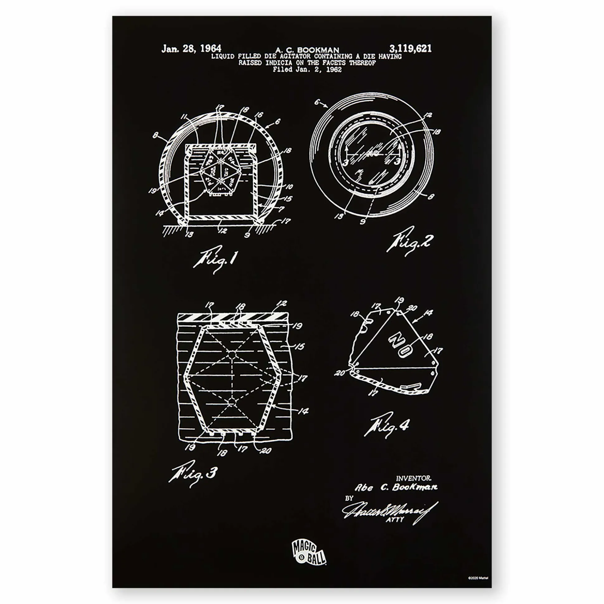 Art of Engineering Magic 8 Ball Print