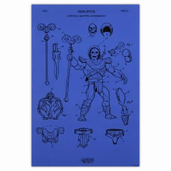 Art of Engineering Skeletor Print