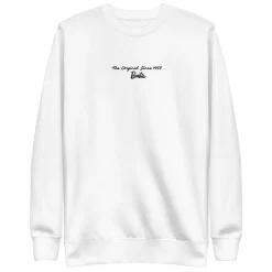 Barbie Artist Series Robert Best White Embroidered Sweatshirt