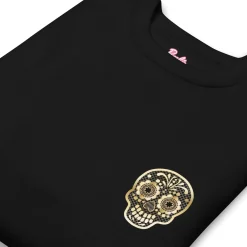 Barbie Día de Muertos Floral Black Sweatshirt