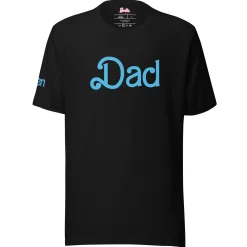 Barbie Dad Ken Black T-Shirt