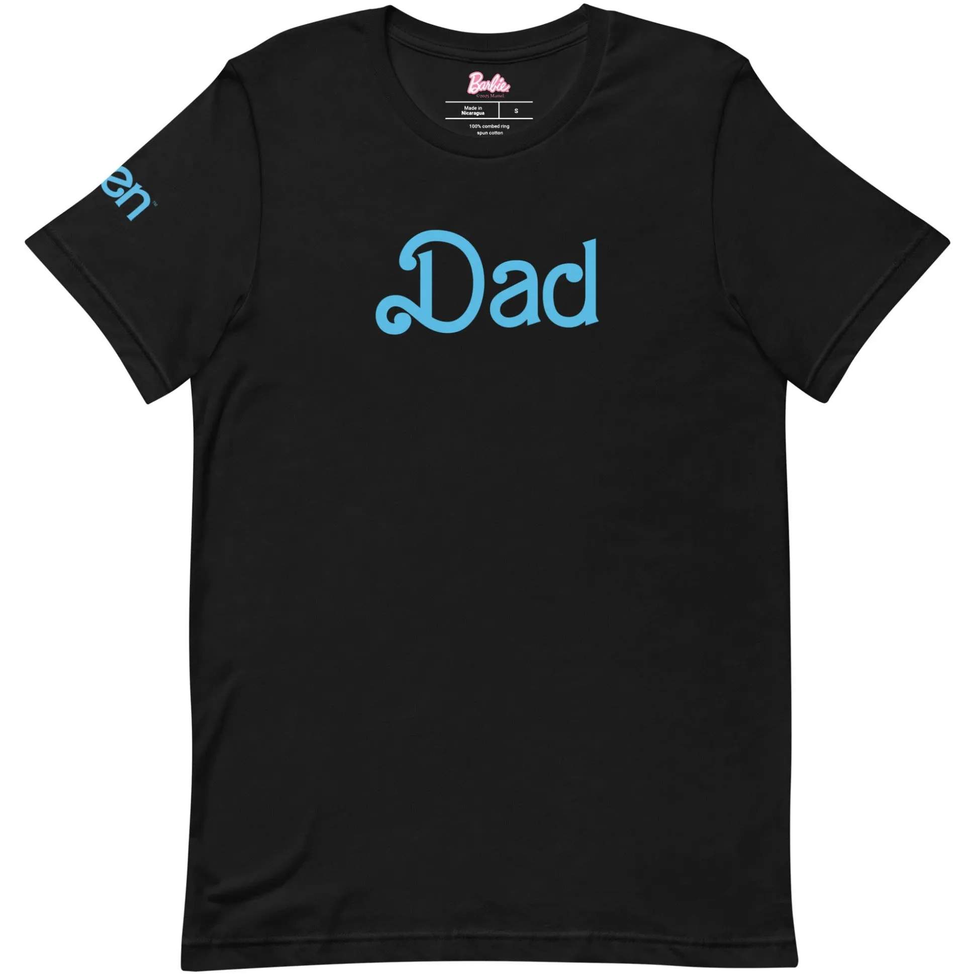 Barbie Dad Ken Black T-Shirt