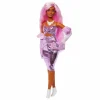 Barbie Deluxe Style Doll #1 in Glossy Pink Barbiecore Dress