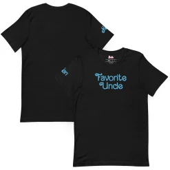 Barbie Favorite Uncle Ken Black T-Shirt