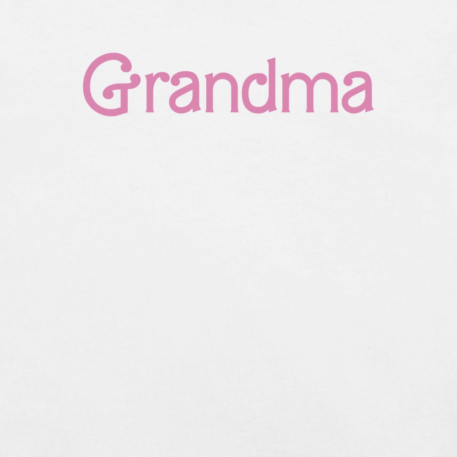 Barbie Grandma White T-Shirt