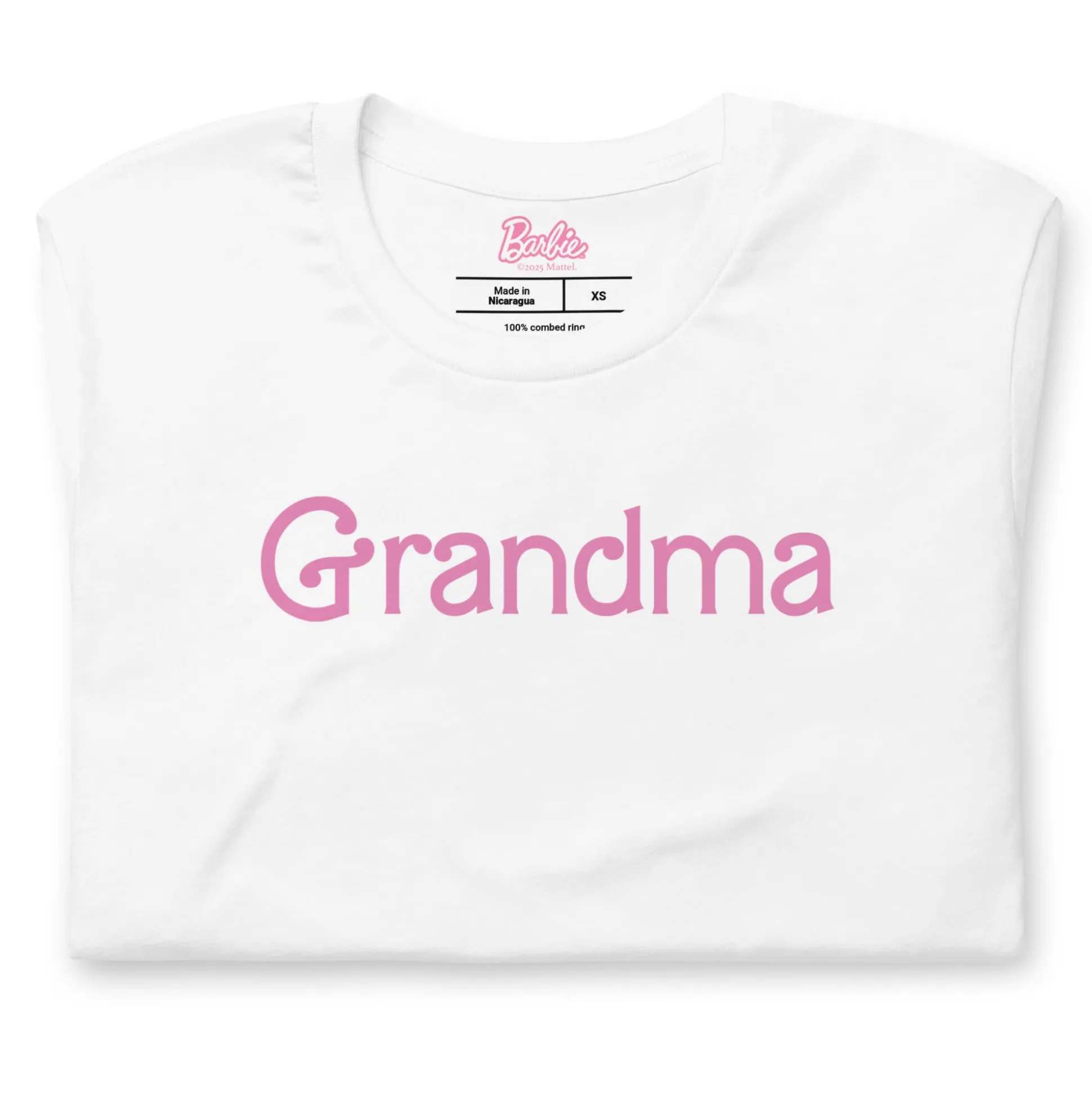 Barbie Grandma White T-Shirt