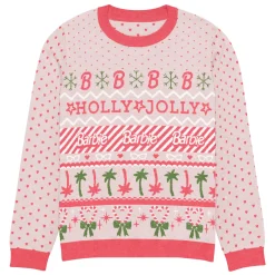 Barbie Holly Jolly Pink Ugly Sweater