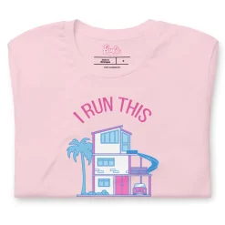 Barbie I Run This Dreamhouse Pink T-Shirt