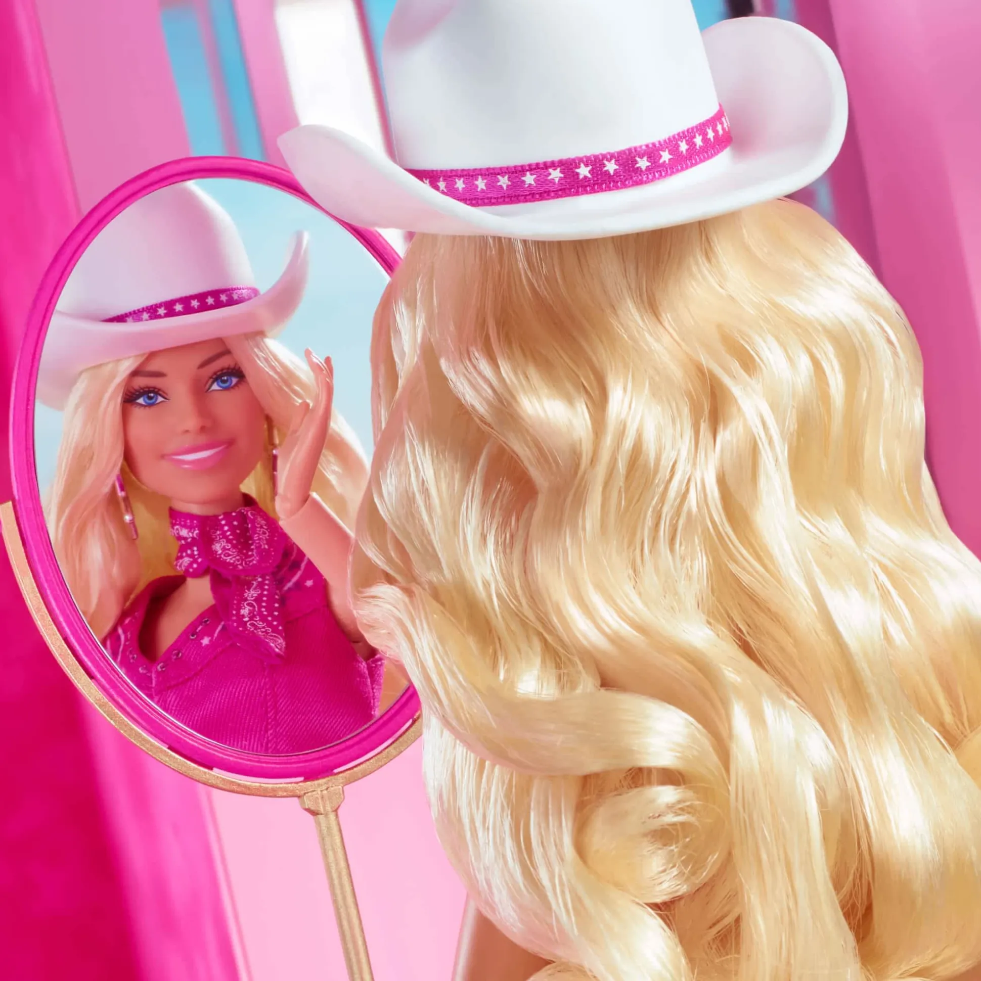 Barbie in Pink Western Outfit – Barbie The Movie