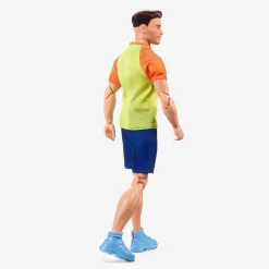 Barbie Looks Ken Doll (Buff Body, Curly Brunette Hair)