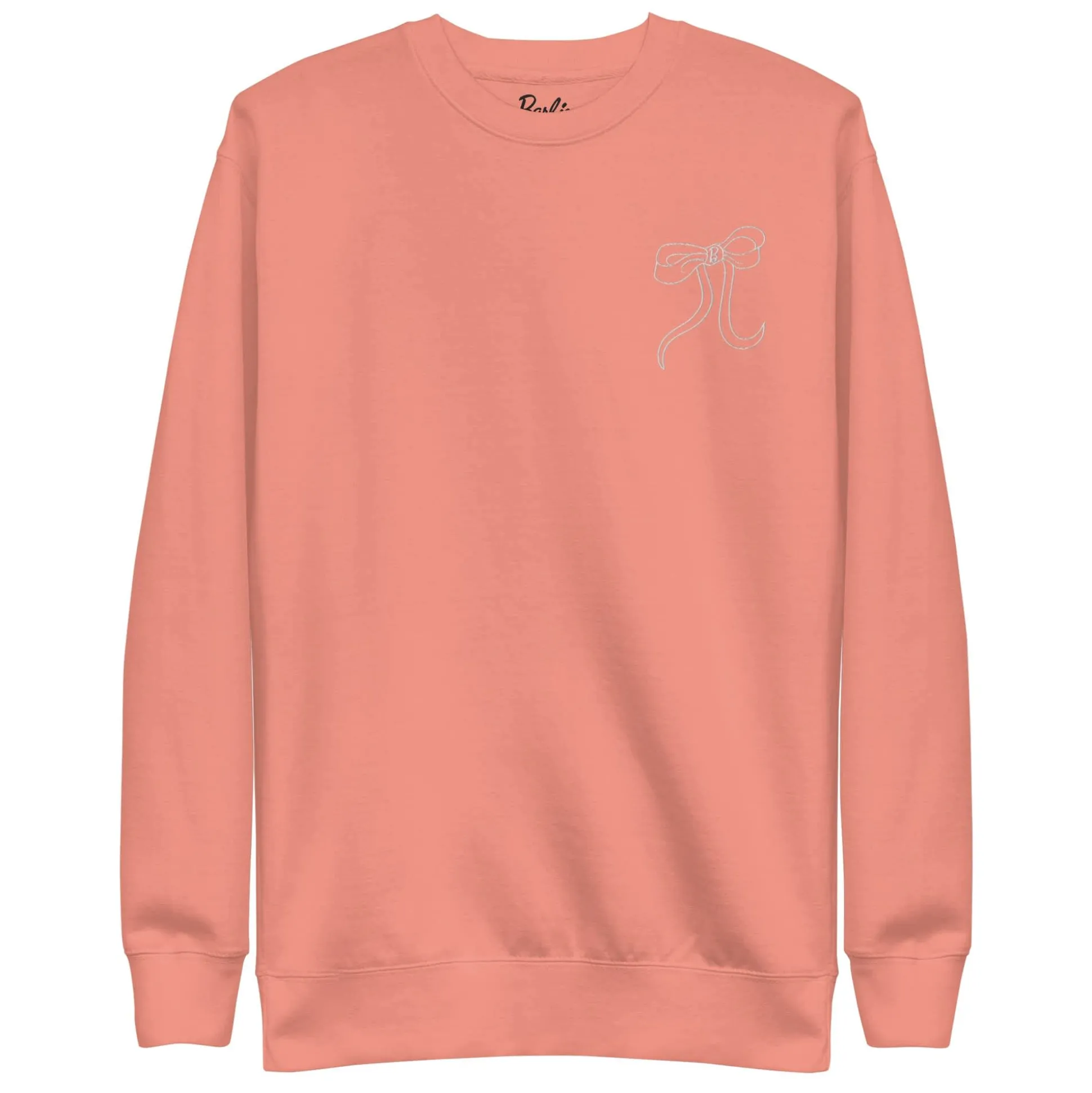 Barbie Peaches 'n Cream Embroidered Peach Sweatshirt