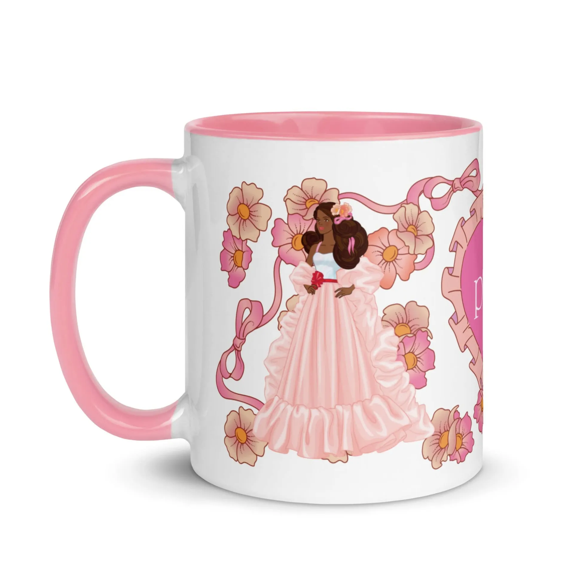 Barbie Peaches 'n Cream White Mug