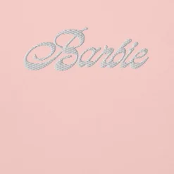 Barbie Rise and Shine Embroidered Pink Hoodie