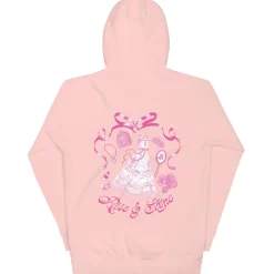 Barbie Rise and Shine Embroidered Pink Hoodie