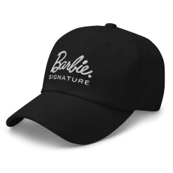 Barbie Signature Logo Black Baseball Hat