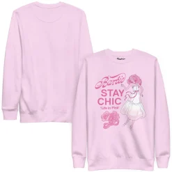 Barbie Stay Chic Pink Sweatshirt