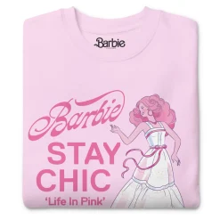 Barbie Stay Chic Pink Sweatshirt