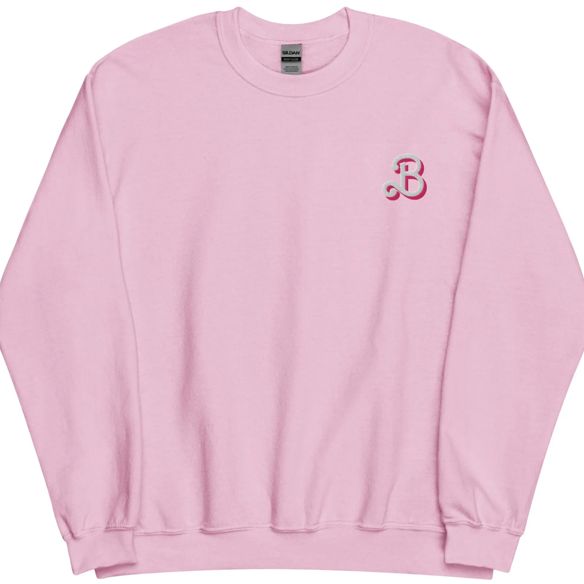 Barbie Still Plays with Barbie Dolls Pink Sweatshirt