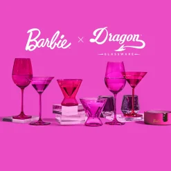 Barbie™ X Dragon Glassware® Coasters
