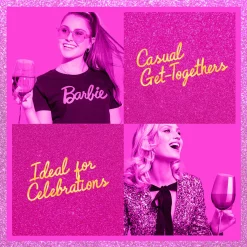 Barbie™ X Dragon Glassware® Wine Glasses