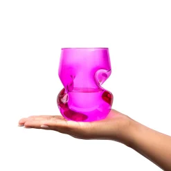 Barbie™ X Dragon Glassware® Stemless Wine Glasses