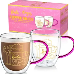 Barbie™ X Dragon Glassware® Dreamhouse™ Coffee Mugs