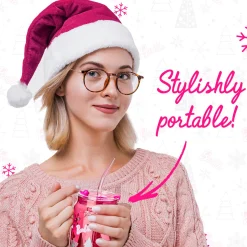 Barbie™ Christmas Drinking Glasses - 20 Oz