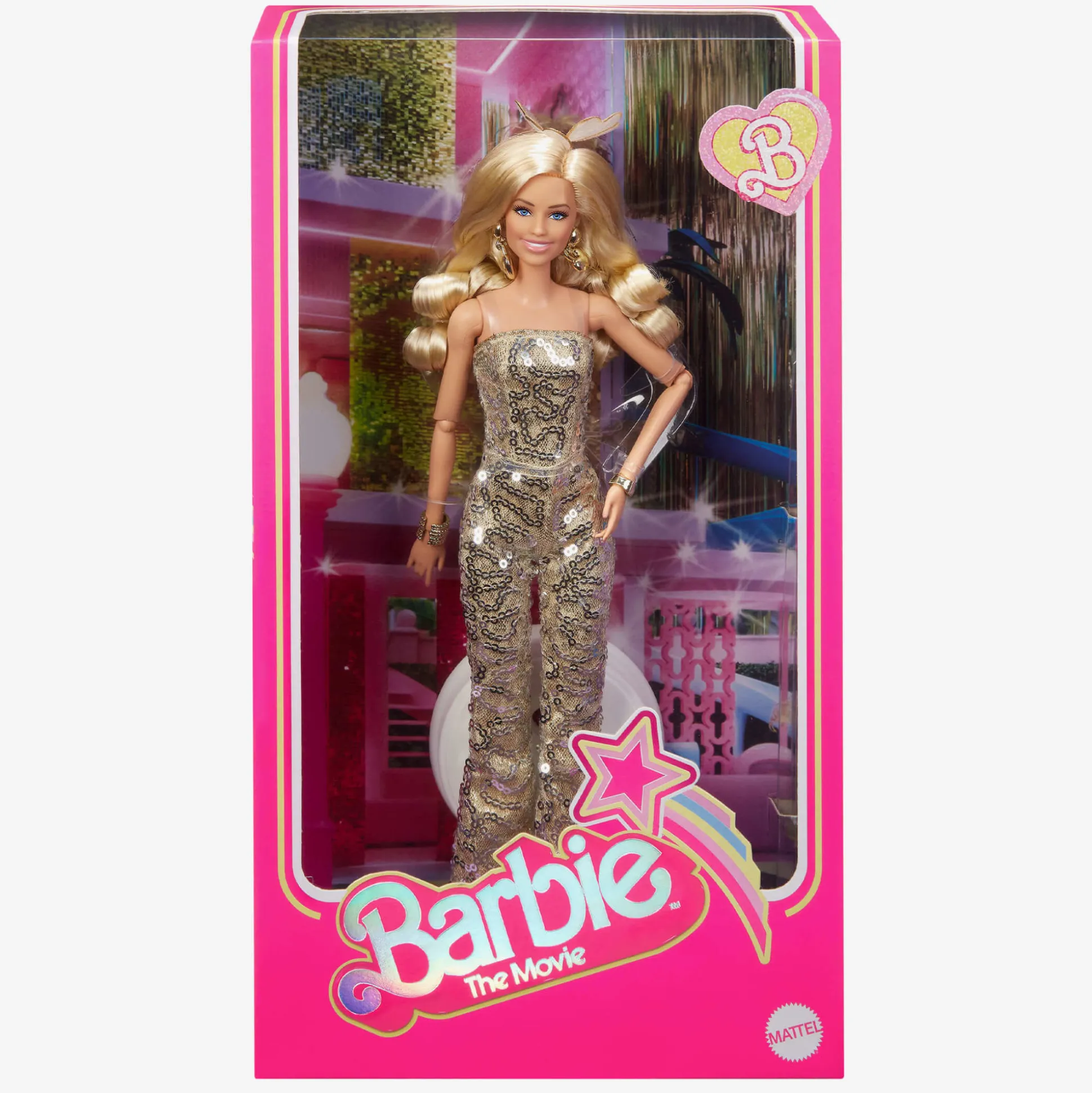 Barbie in Gold Disco Jumpsuit – Barbie The Movie | Mattel Creations