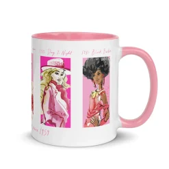 Barbie Style Icon White Mug