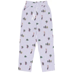 Barney Dinosaurs Wide Leg Striped Pants