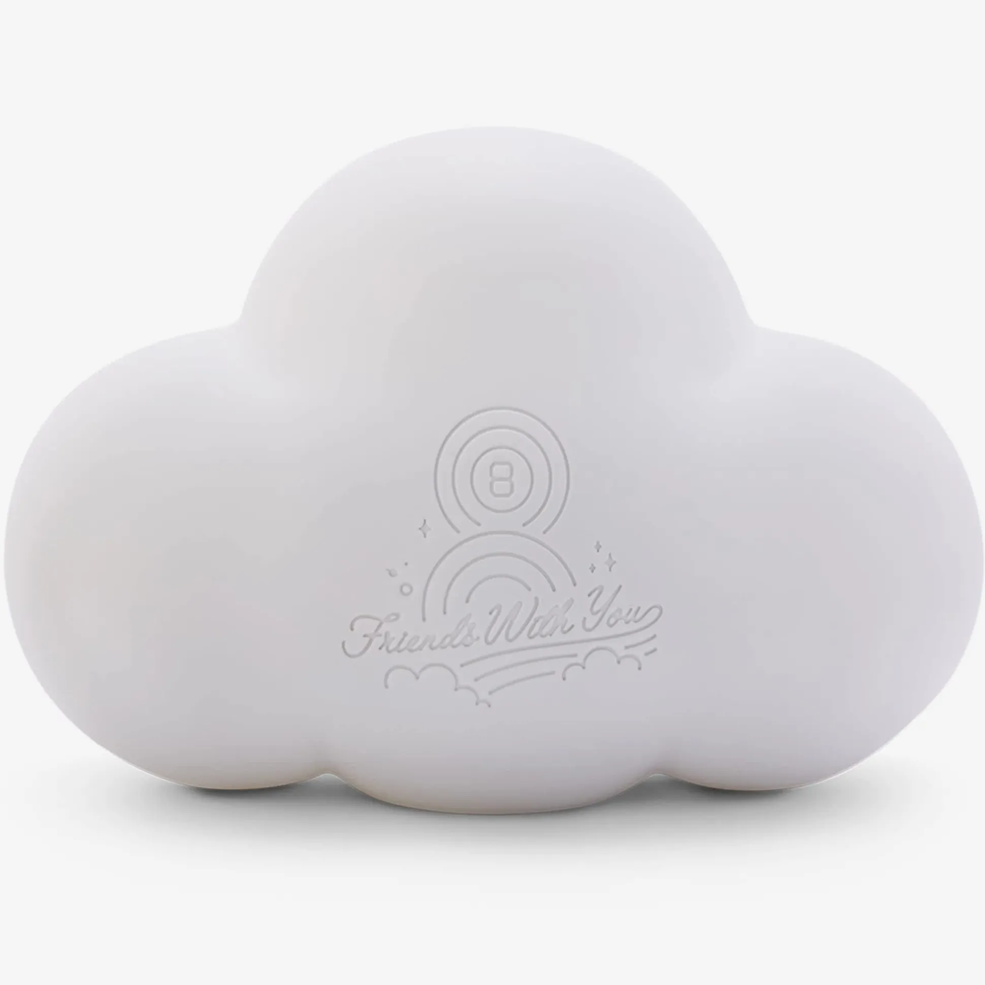 FriendsWithYou Lucky Little Cloud Magic 8 Ball Cloud White