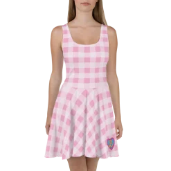 Gingham Print Dress - Barbie the Movie