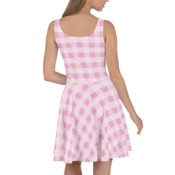 Gingham Print Dress - Barbie the Movie