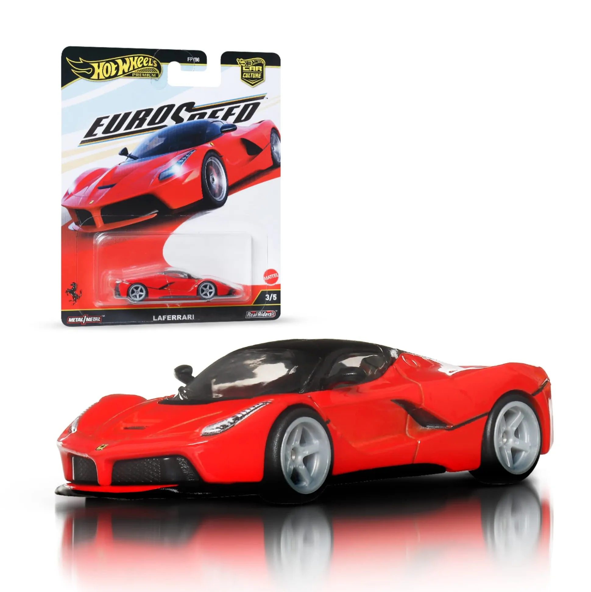 Hot Wheels Car Culture EuroSpeed Premium LaFerrari