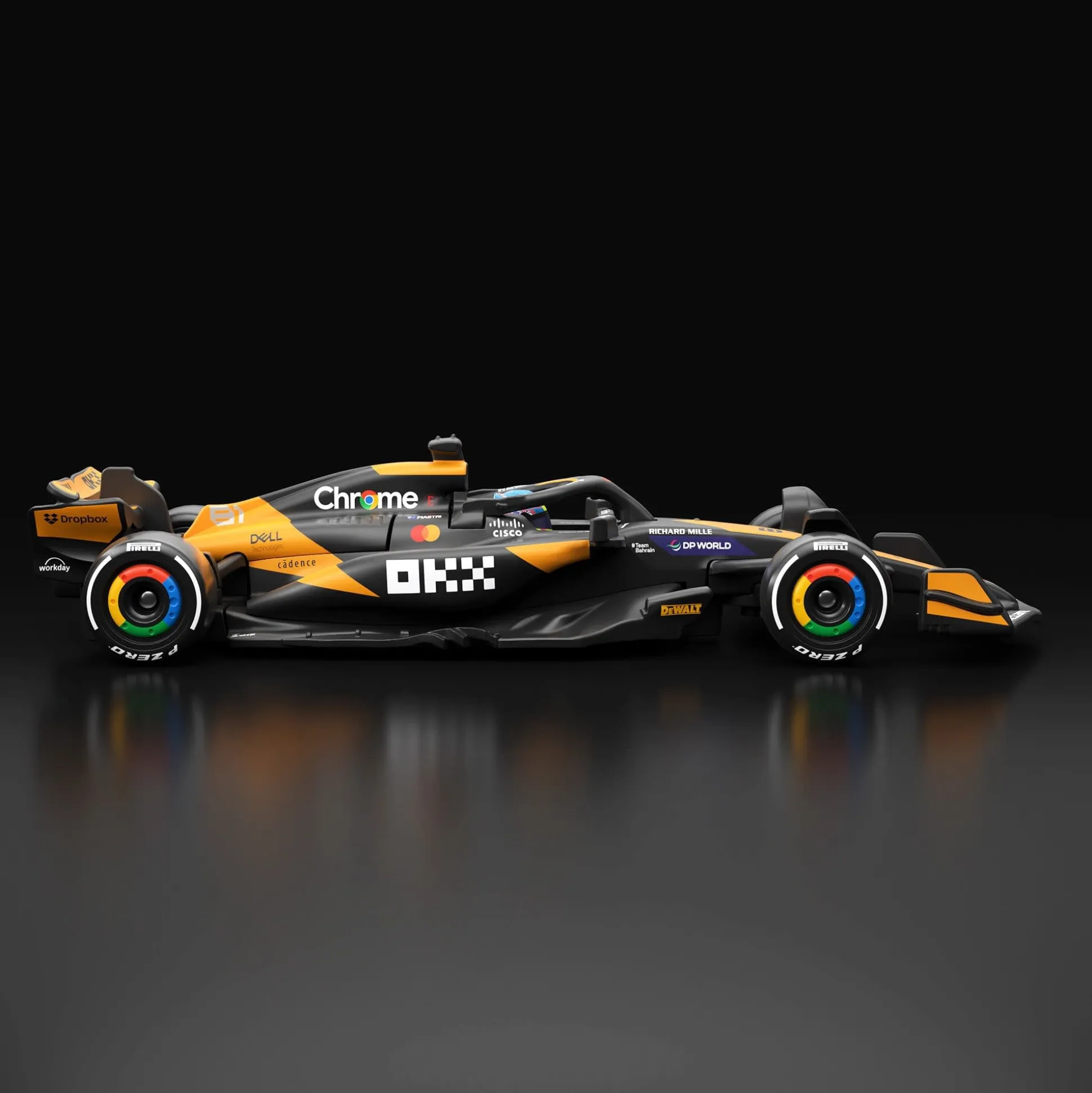 Hot Wheels F1 Series: 2024 McLaren Formula 1 Team MCL38 Car #81