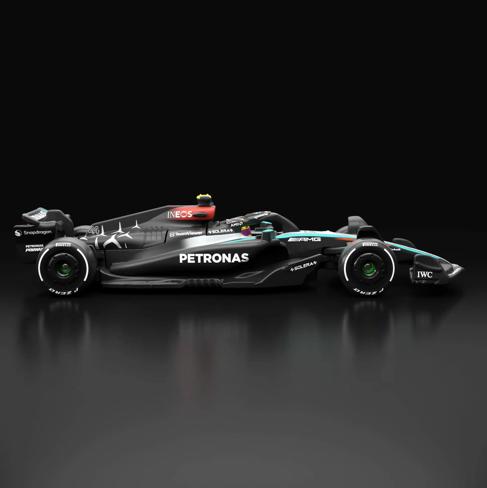 Hot Wheels F1 Series: 2024 Mercedes-AMG PETRONAS Formula One Team W15 Car #44