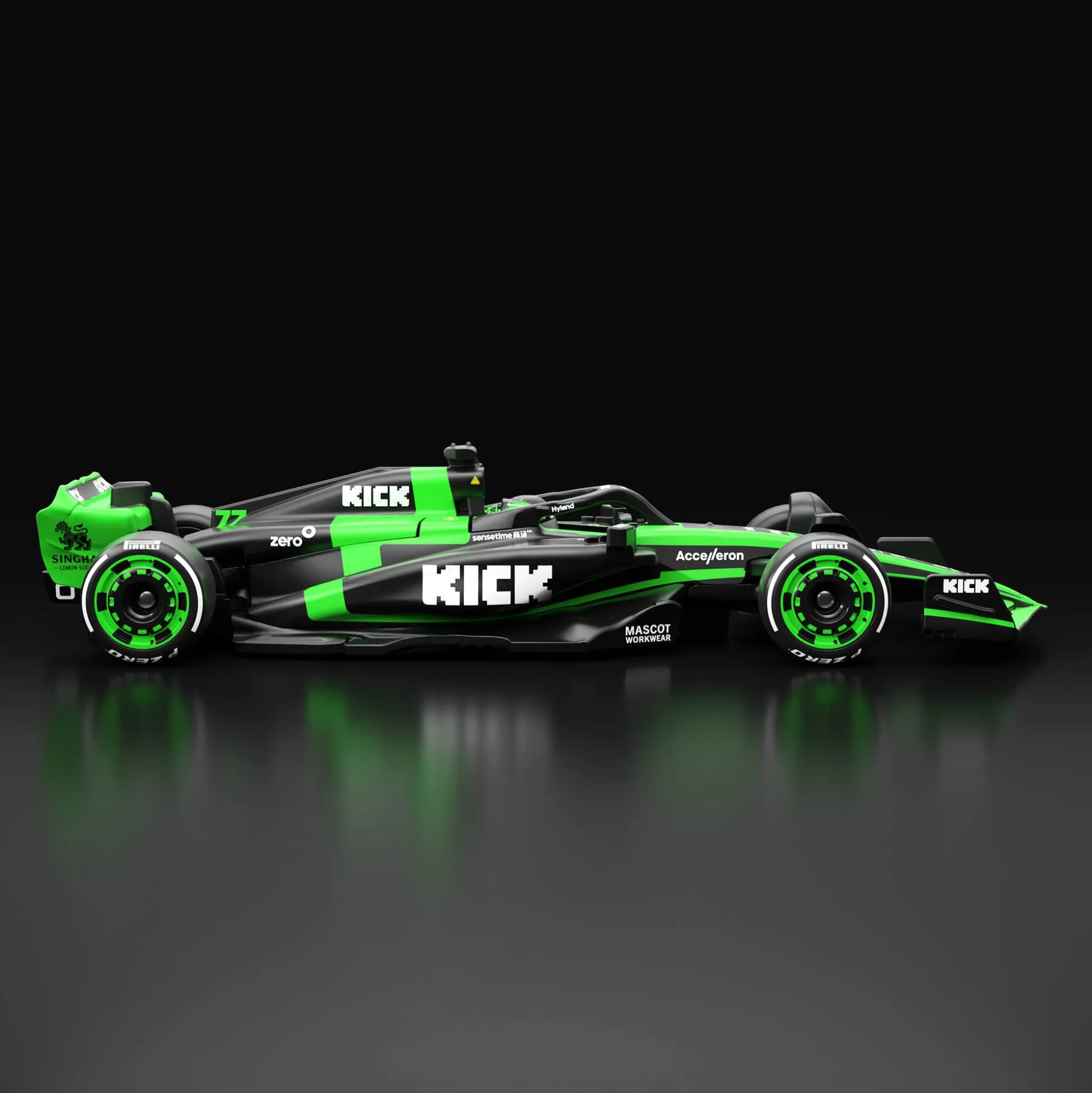Hot Wheels F1 Series: 2024 Stake F1 Team KICK Sauber C44 Car #77