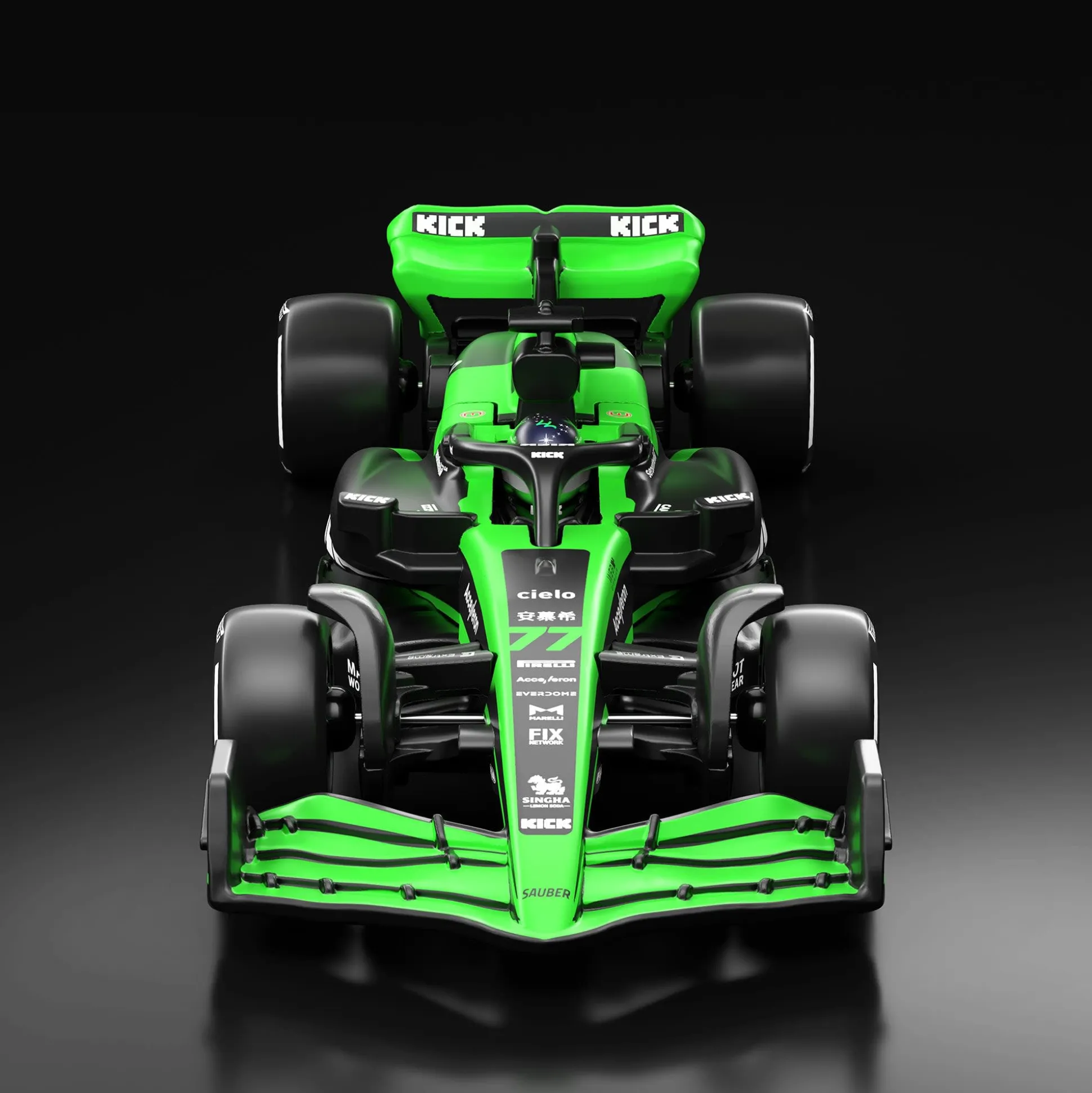 Hot Wheels F1 Series: 2024 Stake F1 Team KICK Sauber C44 Car #77