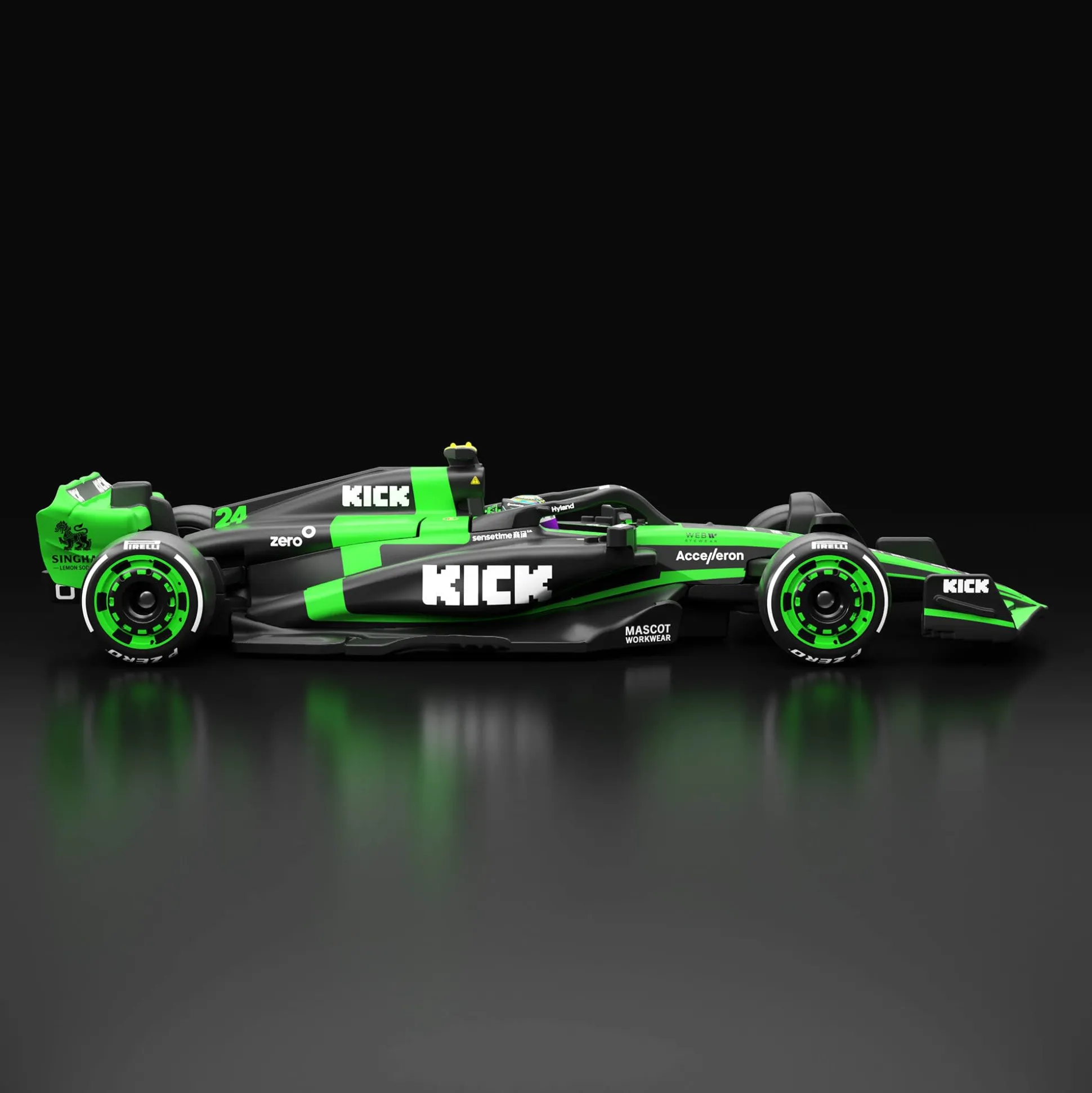 Hot Wheels F1 Series: 2024 Stake F1 Team KICK Sauber C44 Car #24