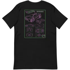 Hot Wheels MC Revealed Fan-Designed Black T-Shirt