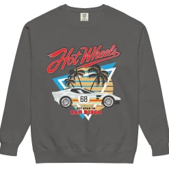 Hot Wheels Pit Stop Gray Sweatshirt