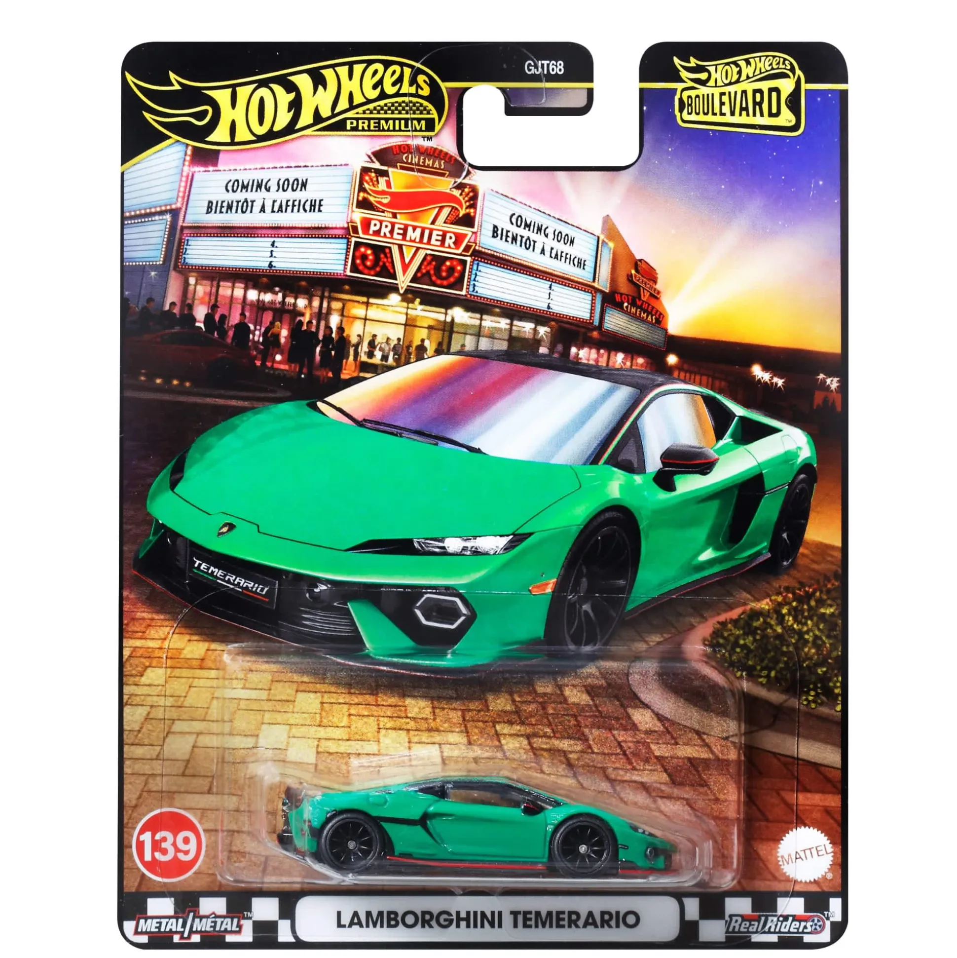 Hot Wheels Premium Boulevard Lamborghini Temerario