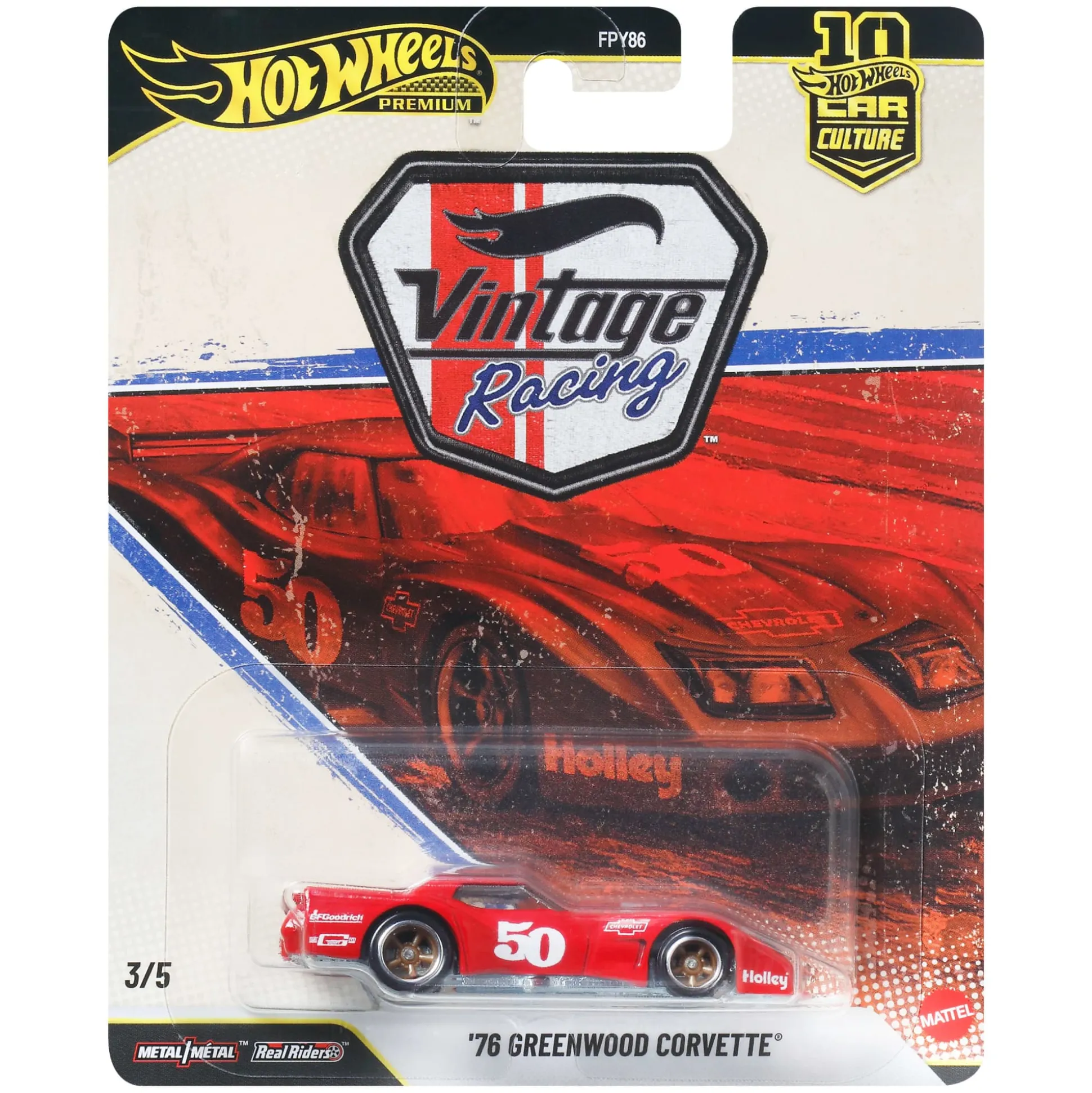 Hot Wheels Premium Car Culture ’76 Greenwood Corvette