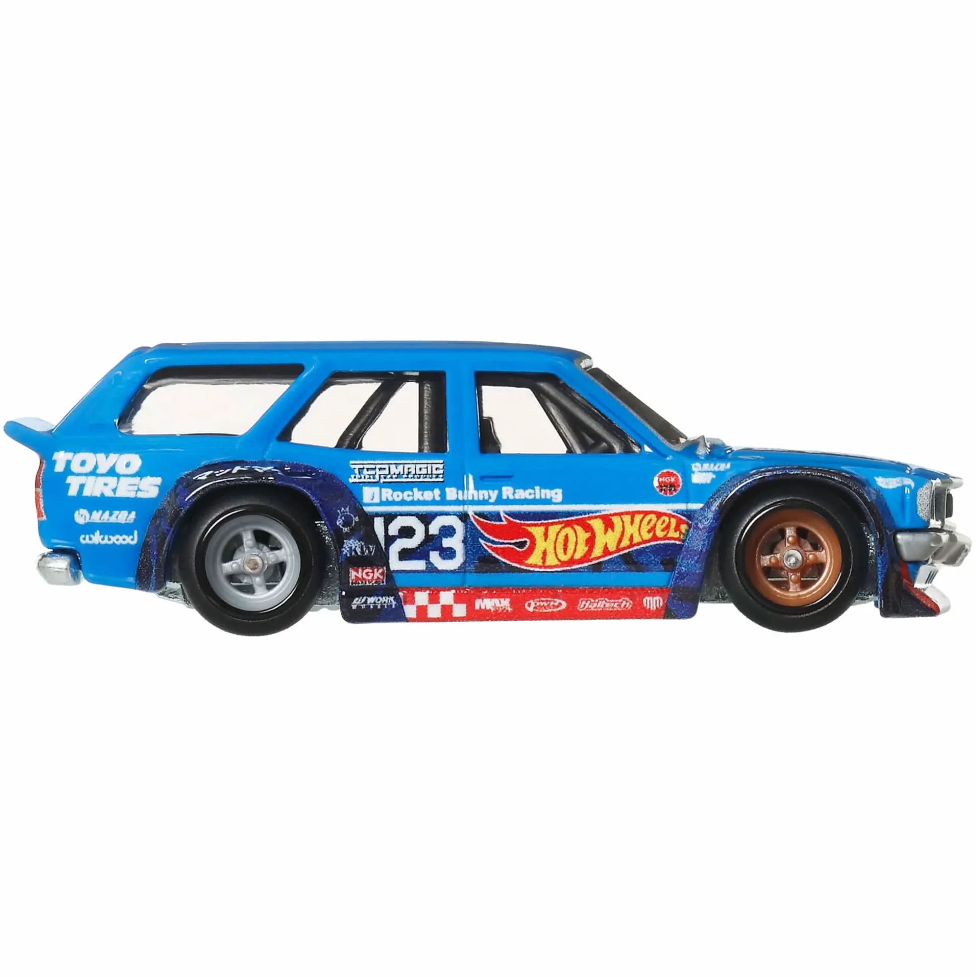 Hot Wheels Premium Car Culture Made Mike Mazda RX-3 Wagon/Remorque
